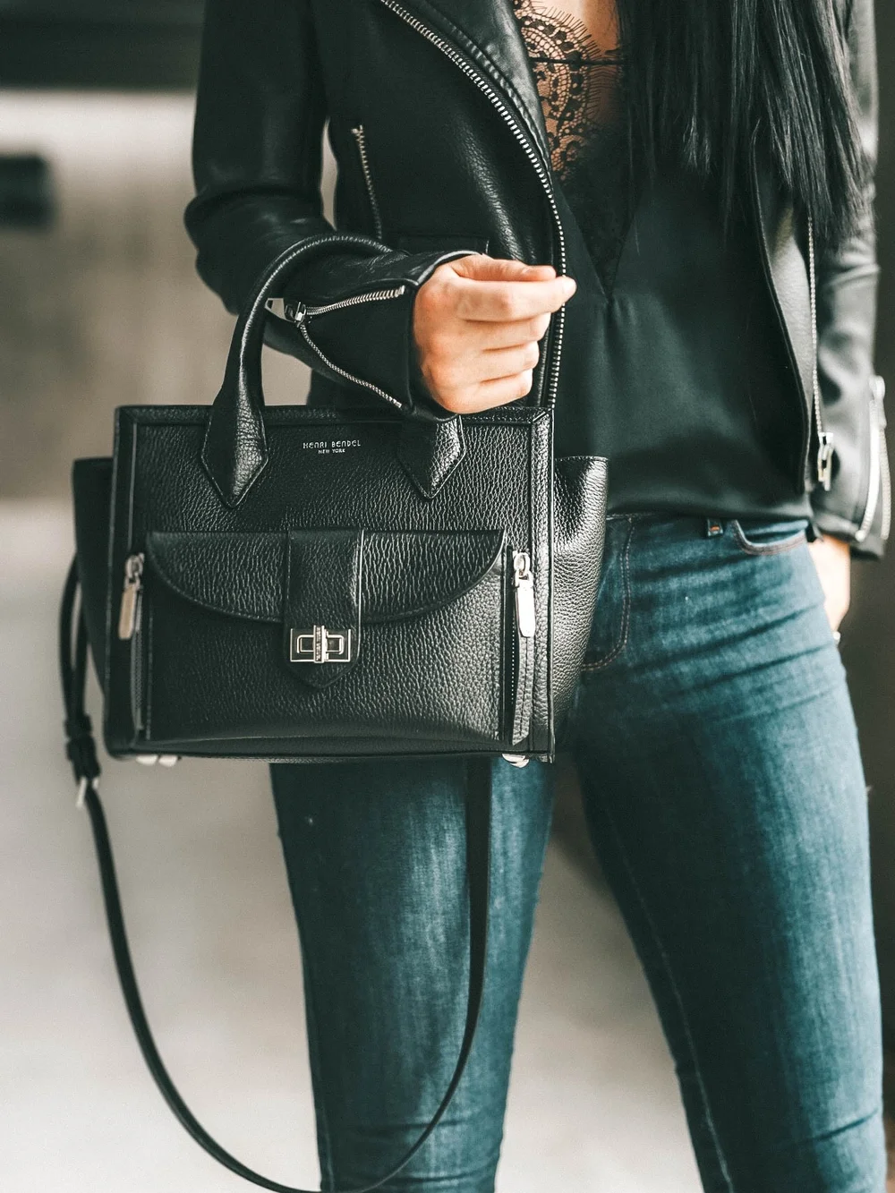Henri Bendel Convertible Tote